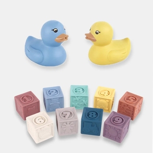<span class=keywords><strong>Interactive</strong></span> 3D Touch Hand Soft Balls Blocs de construction éducatifs précoces pour bébés Jouets en caoutchouc souple pour jouet de bain - Product Image 3