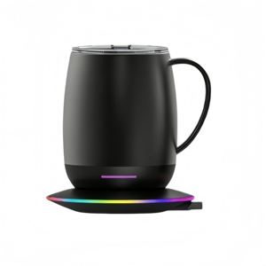 Novedosa Taza de Agua Inteligente de Acero Inoxidable con Calefacción, Ecológica, Reutilizable, Personalizada, Taza de Café con Aislamiento Térmico, Regalo para Recuerdo - Product Image 1