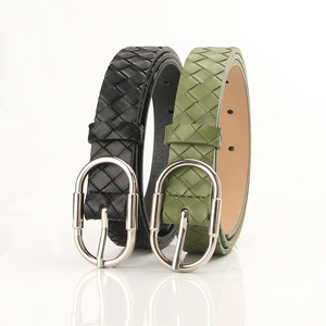 <span class=keywords><strong>Ceinture</strong></span> décorative tendance pour <span class=keywords><strong>femme</strong></span>, motif géométrique rectangulaire, boucle en alliage, multicolore, populaire - Product Image 2