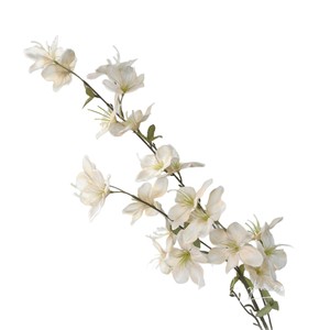 Fleurs artificielles de jasmin, branche unique, en soie, haute simulation, accessoires de décoration de mariage - Product Image 5