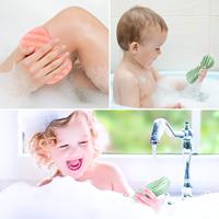 Éponge de bain konjac naturelle pour bébé, formes mignonnes, éponges de bain naturelles pour enfants