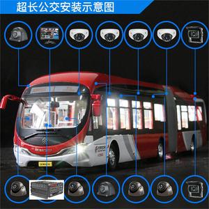 Cct 16 kênh xe gắn HDD ghi HD video giám sát DVR hệ thống 8 AHD + 8 IPC 4G & 5G điều khiển từ xa Xe hộp đen - Product Image 2