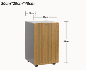 Big Beat Box 1204 Caja de madera para niños <span class=keywords><strong>Instrumento</strong></span> <span class=keywords><strong>musical</strong></span> Tambor sentado Cajon Beat Box Tambor de mano para adultos - Product Image 6