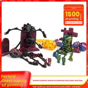Adornos de Calavera de Dragón Impresos en 3D, Pegatinas Magnéticas para Refrigerador, Regalo Decorativo, Venta al Por Mayor - Product Image 5