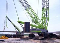 Grue sur chenilles hydraulique ZOOMLION de 75 tonnes, modèle ZCC750H