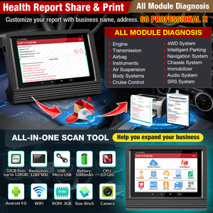 Ra mắt phiên bản 2025 X-431 Pro v5.0 8 "12V obdelevn OBD2 Scanner TPMS ô tô xe chẩn đoán máy công cụ cho 2 năm miễn phí - Product Image 5