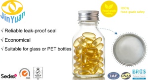 Tapas de Aluminio con Rosca, Ecológicas, Industriales, de Metal, Cierres Metálicos con Rosca, <span class=keywords><strong>Precio</strong></span> de Fábrica, Muestra Gratis - Product Image 2