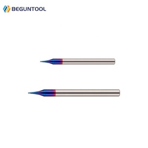 <strong>Micro</strong> <strong>End</strong> <strong>Mill</strong> HRC65 2 Flutes CNC Small Diameter Milling Cutter R0.2-0.45 D0.2-0.9 <strong>Micro</strong> Ball Milling Cutter Miniature <strong>End</strong> <strong>Mill</strong> - Product Image 4