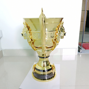 Trophée de champion personnalisé en 3D pour l'e-sport, grand globe en métal doré pour les joueurs de League of Legends/DOTA, trophées de récompense, coupe - Product Image 6
