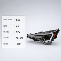 Phare avant 12V en gros pour Toyota Corolla 2019-2025, spécifications américaines, modèles L, LE, SE, XSE, XLE, hybrides