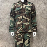 Ensemble tactique pour homme, style BDU, chemise, veste, pantalon, tissu extensible, anti-humidité, antistatique, pour activités de plein air
