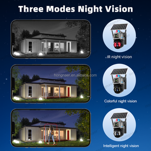 Hongnaer 6MP Wireless Solar betriebene 4G PTZ CCTV-Kamera 10X Zoom <span class=keywords><strong>3</strong></span> Objektiv V380 Pro Outdoor Security 4G Sim-Karte Solar CCTV-Kamera - Product Image 6