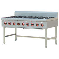 Kompor Gas Stainless Steel Tunggal Berdiri Lantai dengan Kabinet Oven, Kelas Efisiensi Energi, Pengapian Piezoelektrik