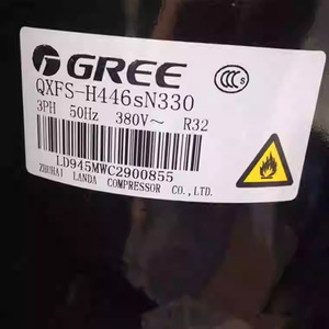 คอมเพรสเซอร์ทำความเย็น Gree รุ่น QXFS-H446SN330 5 แรงม้า ใช้สารทำความเย็น R32 สำหรับเปลี่ยนแอร์ - Product Image 3