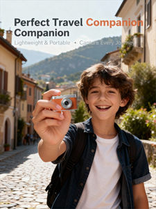 2026 nuevo precio competitivo innovadora oferta por tiempo limitado CMOS 8MP 5 filtros grabación de vídeo corta Mini Cámara Retro - Product Image 6