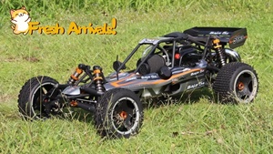 Auto de Carreras RC 2.4G, 90km/h, Baja 1:5, 5B, Motor de <span class=keywords><strong>Gasolina</strong></span> de 30cc y 2 Tiempos, Camioneta Todoterreno con Control Remoto, Cargador Metálico - Product Image 3