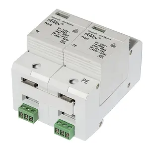 Sistema de energía de bajo voltaje para interiores, producto nuevo, pararrayos spd, 220v, 80KA, CA, china