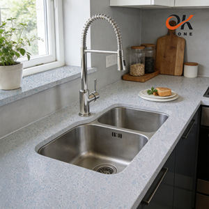 Dalles de pierre de quartz blanc Calacatta, fabrication chinoise, 1,8 cm, 2 cm, prix bas, pierre artificielle de qualité supérieure - Product Image 3