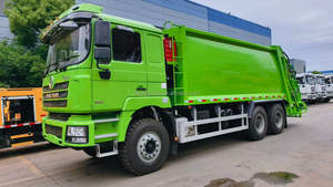 Camión Compactador de Basura Shacman F3000 6x4 de Servicio Pesado para Exportación, Camión Recolector de Residuos con Carga Trasera para Saneamiento Ambiental Urbano - Product Image 4