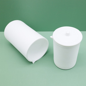 Huida PTFE Beaker With Lid 250Ml Lab Grade High Temperature Resistant Acid <b>Alkali</b> Proof - Product Image 1
