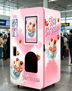 Kiosco Expendedor de Hielo Automatizado con un Sabor y Seis Dispensadores de Aditivos para Ubicaciones de Alto Tráfico - Product Image 4
