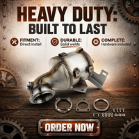 Convertisseur catalytique automobile 400CPSI Euro IV, Euro V, Euro VI à haut débit et bas prix pour Chevrolet Corsa 855603 – Fournisseur d'usine