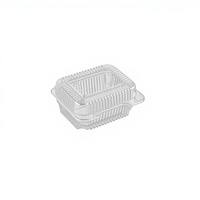 Boîtes en plastique transparent PET de qualité alimentaire jetables pour l'emballage de fruits et légumes frais, personnalisables