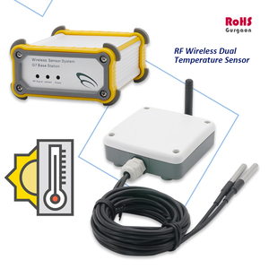 ตู้แช่แข็งแบบไร้สายแบบอุตสาหกรรมเซ็นเซอร์อุณหภูมิห้องเย็น Datalogger เซ็นเซอร์อุณหภูมิห้องเย็นแบบไร้สายเซ็นเซอร์อุณหภูมิคู่ - Product Image 2