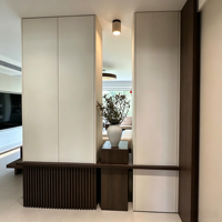 Meuble de rangement pour chaussures en noyer blanc, armoire de rangement pour chaussures, table console en bois sur mesure OEM pour couloir, meuble à chaussures moderne en bois pour entrée