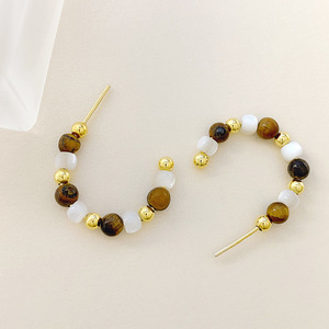 Nuevos Pendientes de Plata S925 para Mujer, Diseño Exclusivo, Sencillos, de Alta Calidad, Exquisitos, Venta al por Mayor de Joyería para Bodas - Product Image 2