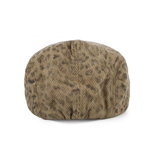Boina Británica Minimalista con Estampado de Leopardo, Unisex, de 6 Paneles, Estilo Casual Vintage - Product Image 3
