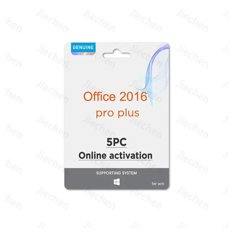 Chave de ativação online 5pc Office 2016 Pro Plus enviada por chat