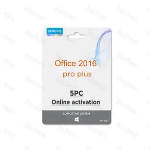 Office 2016 Pro Plus Online-Aktivierungsschlüssel 5-Pc per Chat senden