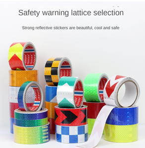 <span class=keywords><strong>Bande</strong></span> réfléchissante prismatique à haute réflectivité, autocollant réflecteur, <span class=keywords><strong>bande</strong></span> réfléchissante blanche et jaune pour le marquage des camions, des remorques et des voitures - Product Image 2