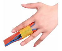 Attelle de fixation des doigts Medresq, colorée, très vendue, avec aluminium et mousse, pour les premiers secours et le sauvetage, certifiée CE