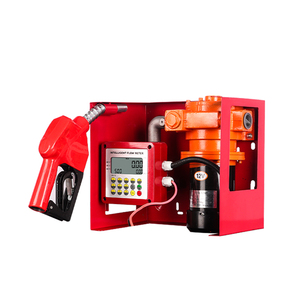 220V điện tự động nhiên liệu cầm tay đo lưu lượng <span class=keywords><strong>DIESEL</strong></span> chuyển bơm Kit 30-40L/min dầu bơm bánh răng cho nhiên liệu Dispenser - Product Image 2