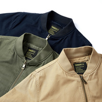 Blouson aviateur vintage style américain pour homme - Nouvelle collection Printemps/Automne 2025 - Blouson de baseball tendance de marque