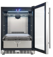 Vantico VT-154DM 154L Armoire de maturation à froid commerciale pour viande 20kg, pour bœuf, steak, salami
