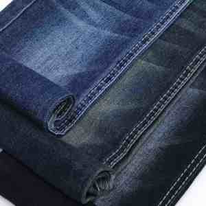 Unisex 70% Cotton 28% Poly 2% Spandex Căng Màu Xanh Grey Vải Denim Vải Bán Buôn Sản Phẩm - Product Image 1