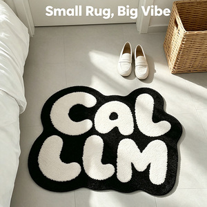Alfombra de Baño Personalizada con Logotipo de Marca, de Microfibra, con Forma de Letra, <span class=keywords><strong>Antideslizante</strong></span>, Absorbente de Agua, Alfombra de Baño con Diseño Atractivo - Product Image 1