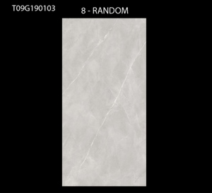 Azulejos de porcelana de 8 caras de diseño aleatorio, aspecto de mármol, 1200x2400mm de grosor, 9mm, para vestíbulo del aire - Product Image 4