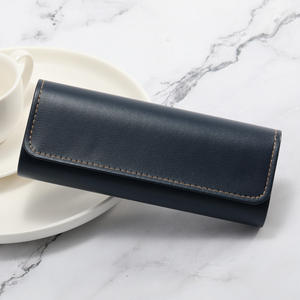 カスタマイズ可能 卸売 PVCレザー メガネ収納バッグ ソフト携帯用 旅行 眼鏡オーガナイザーケース サングラス用 - Product Image 6