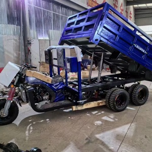 New Nine-wheel Motorcycle, Nine-wheel Heavy Open-top Freight Vehicle, Gasoline Hydraulic Dump Truck - Product Image 5