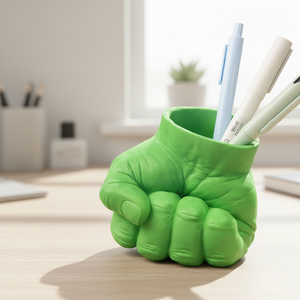 Portalápices con Forma de Puño de Hulk Impreso en 3D, Potente Organizador de Escritorio, Exhibición de Escritorio, Apariencia Moderna, Regalo Empresarial - Product Image 4