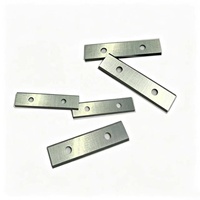 Lames de raboteuse en carbure de tungstène 50*12*1.5mm, 35 couteaux de finition pour bords de bois, résistantes à l'usure, OEM VUILI pour machines à chantourner