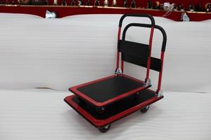 फैक्टरी थोक मूल्य मंच गाड़ी <span class=keywords><strong>foldable</strong></span> चार पहिया कस्टम भारी ड्यूटी ट्रॉली - Product Image 6