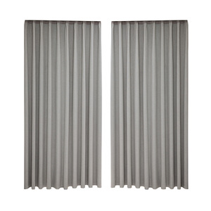 Tissus de rideaux très demandés, de haute qualité, occultants, gris, en rouleaux, pour le salon - Product Image 6