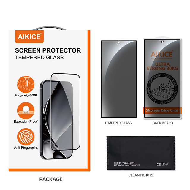 High Quality 28 Degree Privacy Anti-SPY Tempered Glass Screen Protector for Samsung for Galaxy S25 Ultra Anti-Scratch