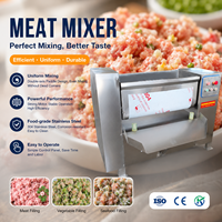 Machine de mélange de viande à haute efficacité pour l'usine de transformation de viande de bœuf, de porc, de poulet, de fruits de mer et de saucisses