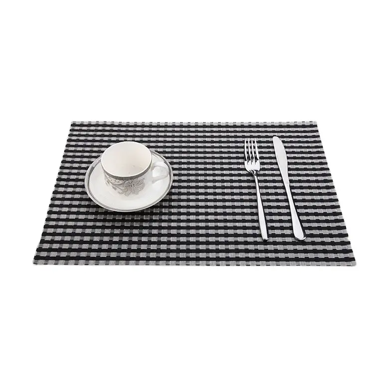 2023 New Products Stain Resistant Non Slip mats pads PVC placemat